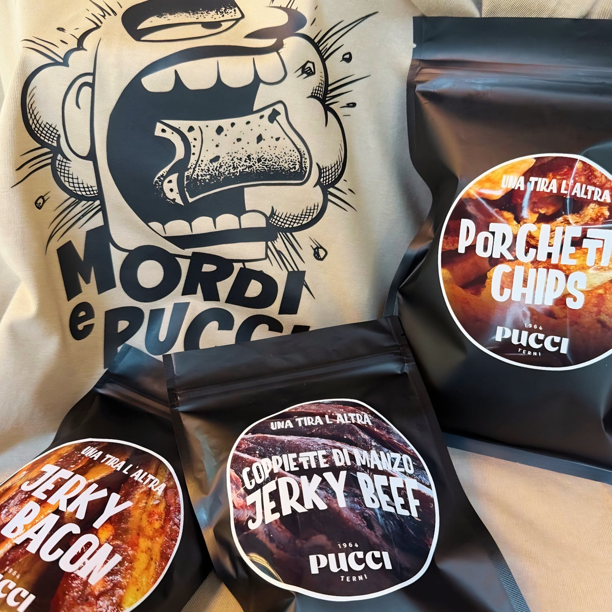 Snack Mordi e Pucci 3x3 | Box Snack di Carne Artigianali