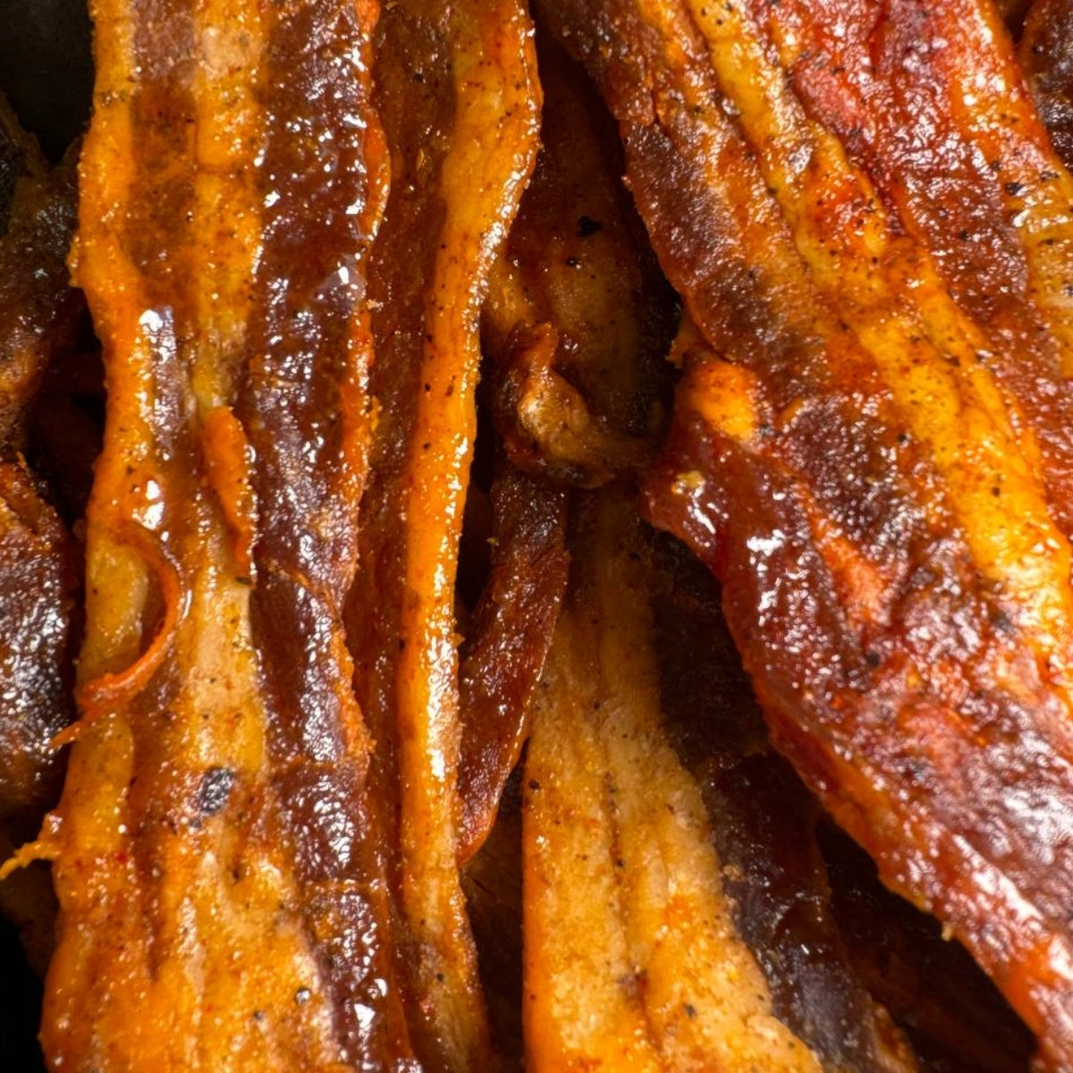 Jerky Bacon Artigianale – Pancetta di Maiale Affumicata ed Essiccata