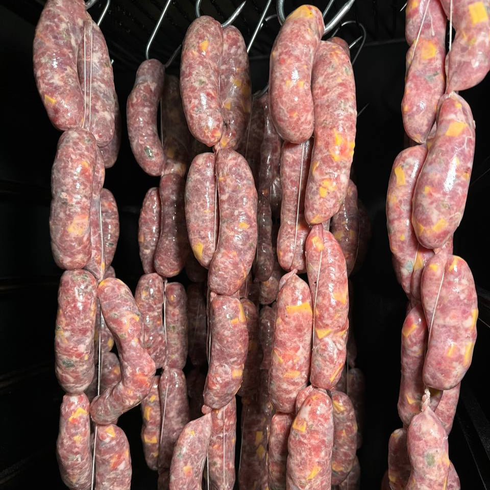 Salsicce fresche Cheddar e Jalapeño