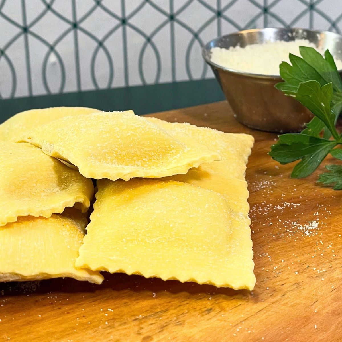 Ravioli ai funghi porcini